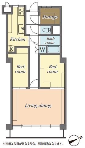 メタセコイアマンション５階部分図